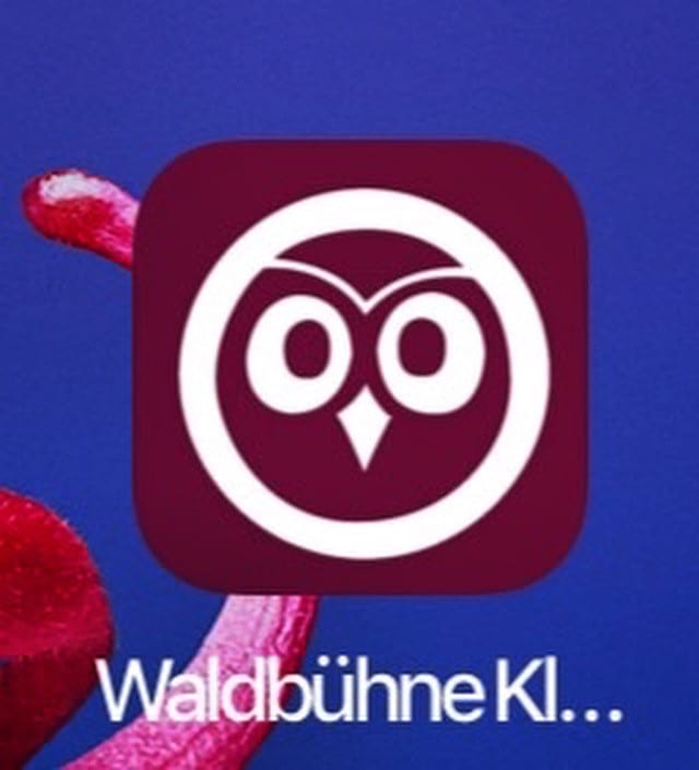 Waldbühne-App für iOS